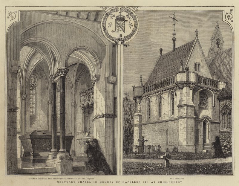 Chapelle funéraire en mémoire de Napoléon III à Chislehurst - Henry William Brewer