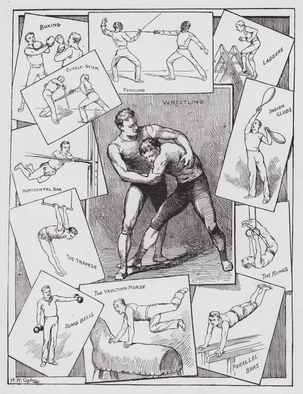 Exercices en Intérieur - Henry Alexander (after) Ogden