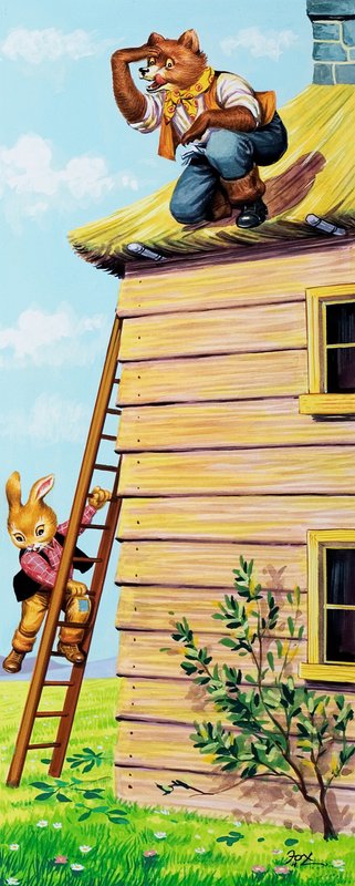 Brer Rabbit et Brer Fox - Henry Charles Fox