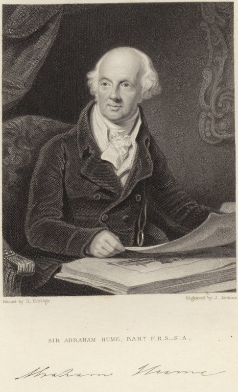 Sir Abraham Hume - Henry Edridge