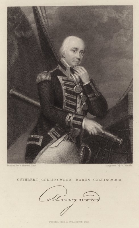 Portrait de Cuthbert Collingwood - Henry Howard
