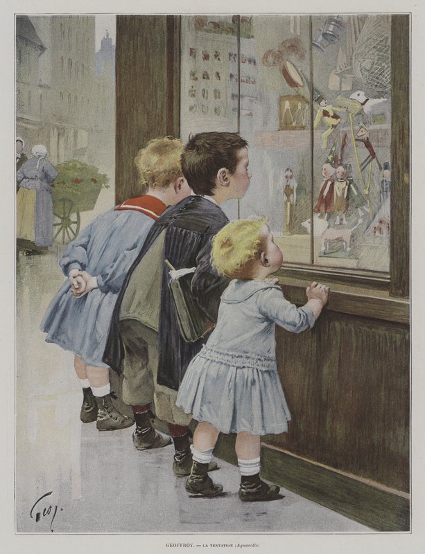 La Tentation - Henri Jules Jean Geoffroy