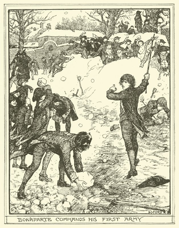 Bonaparte commande sa première armée - Henry Justice Ford
