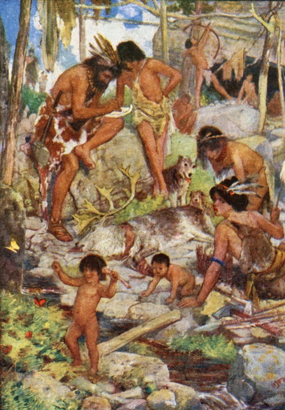 Les hommes des cavernes - Henry Justice Ford