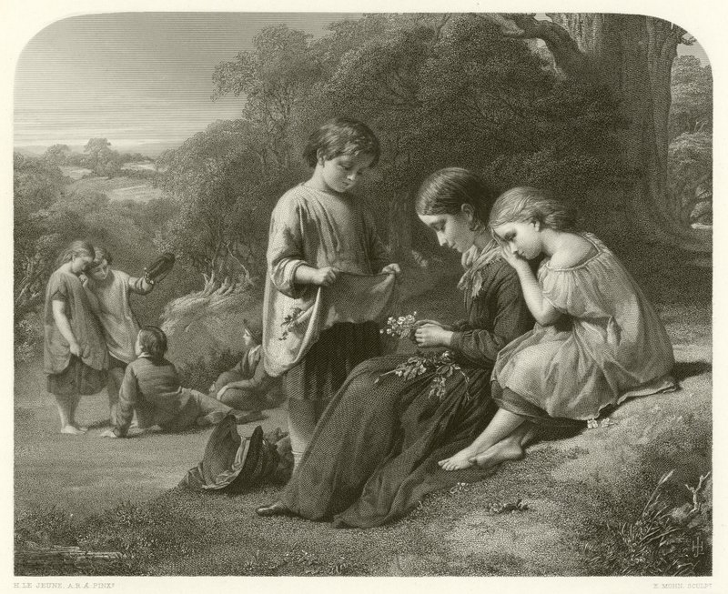 Fleurs de printemps - Henry Le Jeune