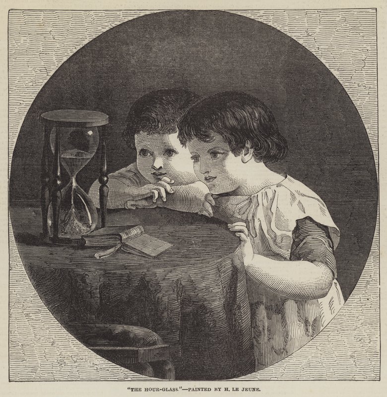 Le sablier - Henry Le Jeune