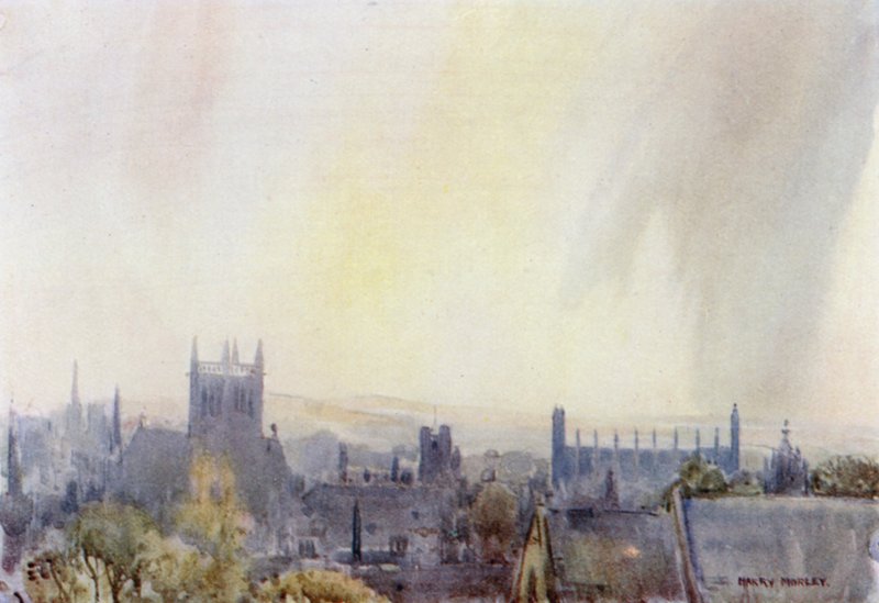 Les Toits de Cambridge - Henry Morley