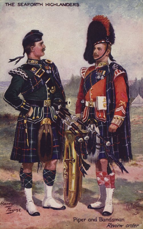 Les Highlanders de Seaforth - Henry Payne