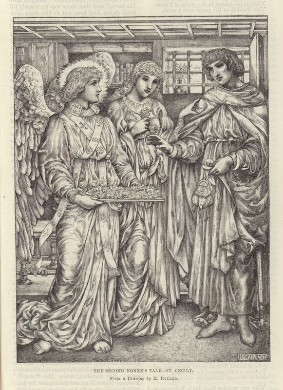 Le Conte de la Seconde Nonne - Henry Ryland