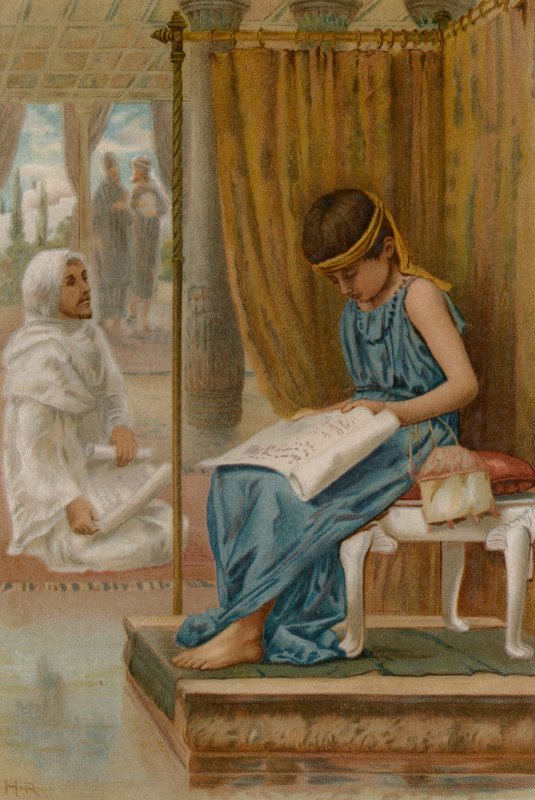 Le jeune roi Josias - Henry Ryland