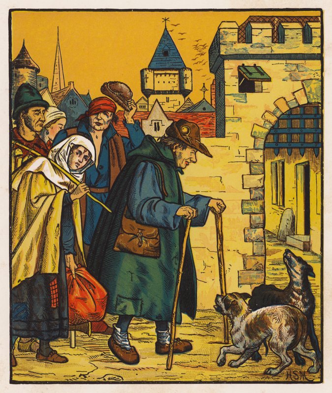 Les joyeux mendiants - Henry Stacy (after) Marks