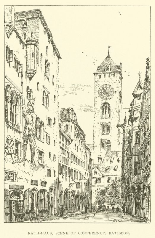 Rath-Haus, lieu de conférence, Ratisbonne - Henry William Brewer