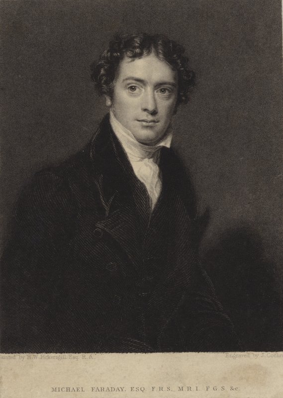 Michael Faraday - Henry William Pickersgill