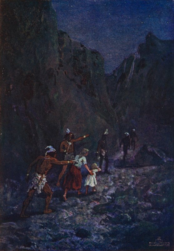 Emmené en captivité - Henry after Sandham
