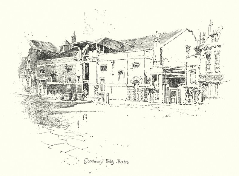 Théâtre de Goodman’s Fields, Londres - Herbert (after) Railton