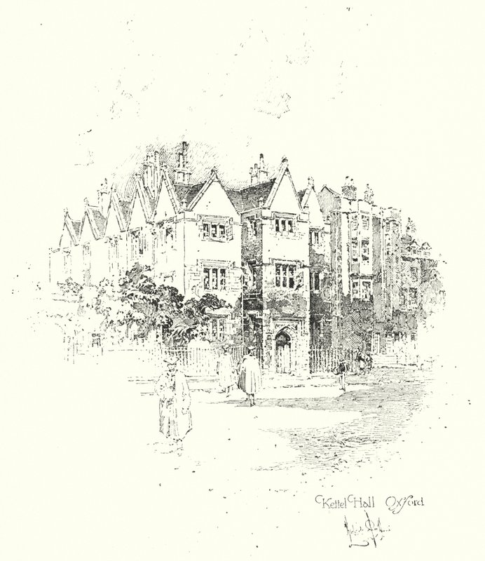 Kettel Hall, Oxford - Herbert (after) Railton