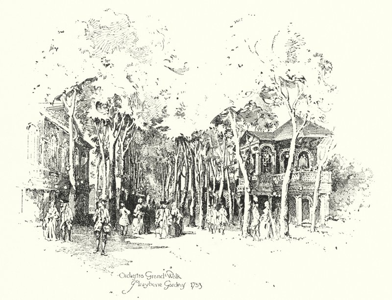 Orchestre Grand Walk, Jardins de Marylebone - Herbert (after) Railton