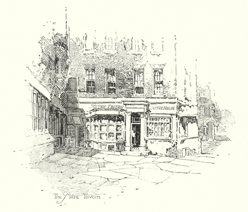 La Taverne Mitre, Londres - Herbert (after) Railton