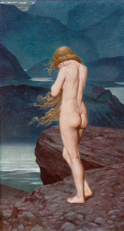 Ève en Exil - Herbert Gustave after Schmalz