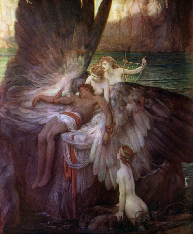 La Lamentation pour Icare - Herbert James Draper