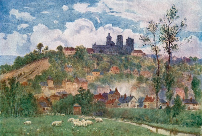 Laon, vue depuis la plaine - Herbert Menzies Marshall