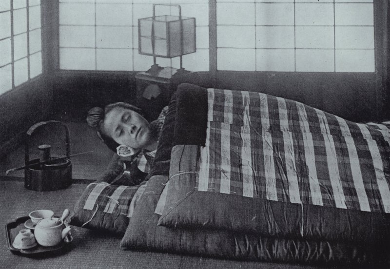 Heure du coucher au Japon (photo) - Herbert Ponting