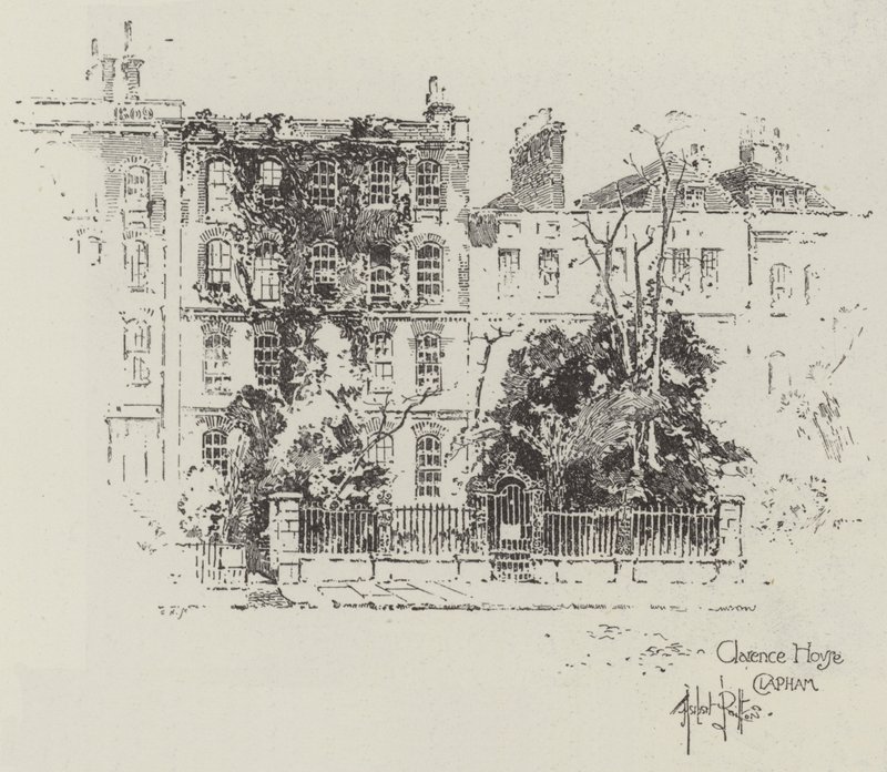 Clarence House à Clapham - Herbert Railton