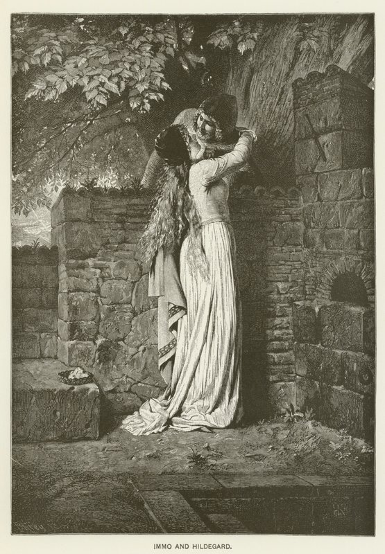 Immo et Hildegard - Hermann Kaulbach