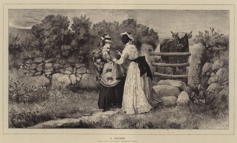 Un dilemme - Heywood Hardy