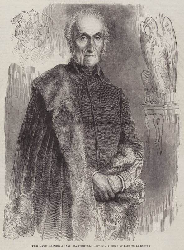 Le défunt Prince Adam Czartoryski - Hippolyte Delaroche
