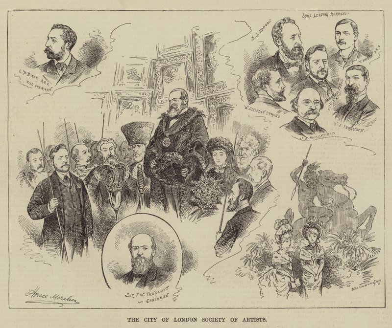 La Société des artistes de la ville de Londres - Horace Morehen