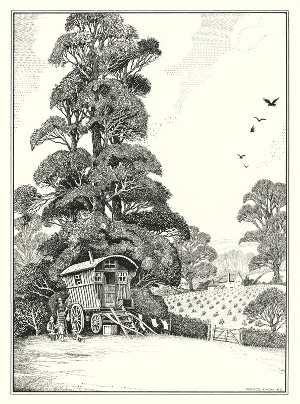 Août (lithographie) - Horace J. Knowles