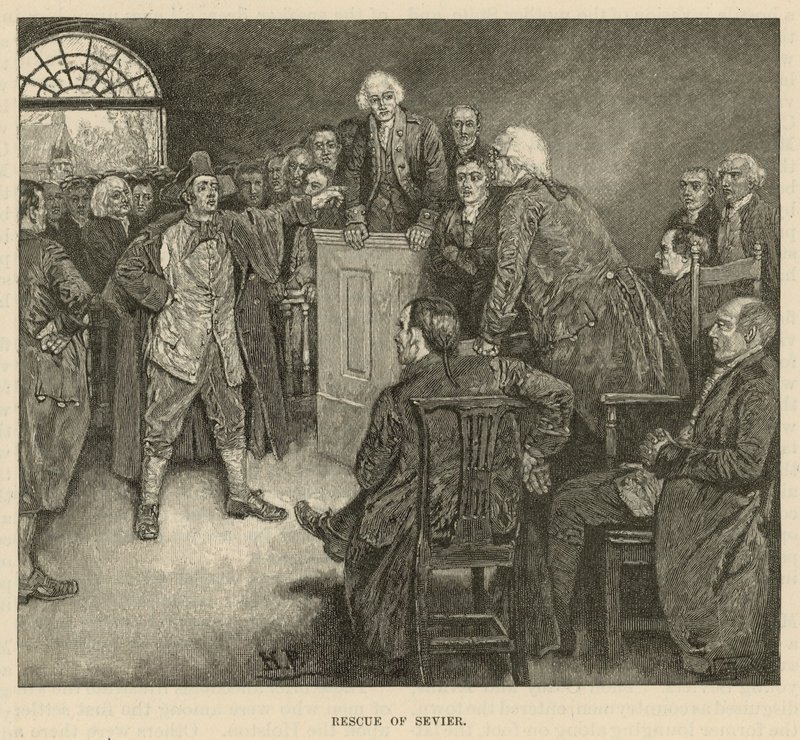 Sauvetage de Sevier - Howard Pyle