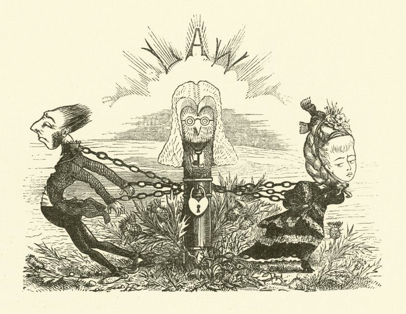 Divorce (gravure) - Hugh Rowley