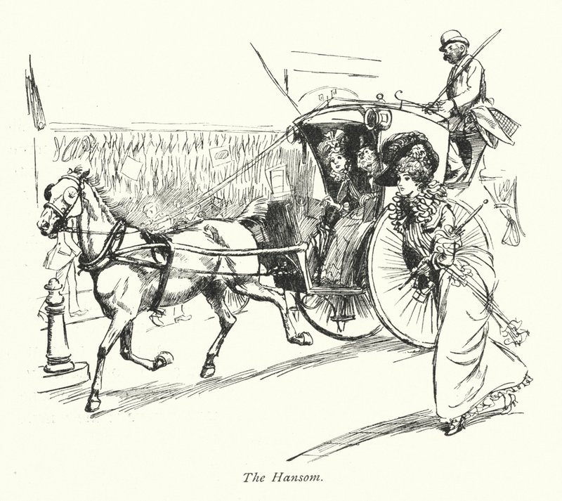 Londres : Le Hansom - Hugh Thomson