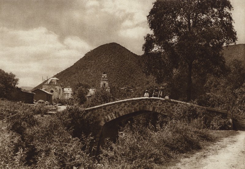Mexique : San Bartolito (photo n/b) - Hugo Brehme