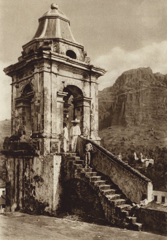Mexique : Taxco (photo n/b) - Hugo Brehme