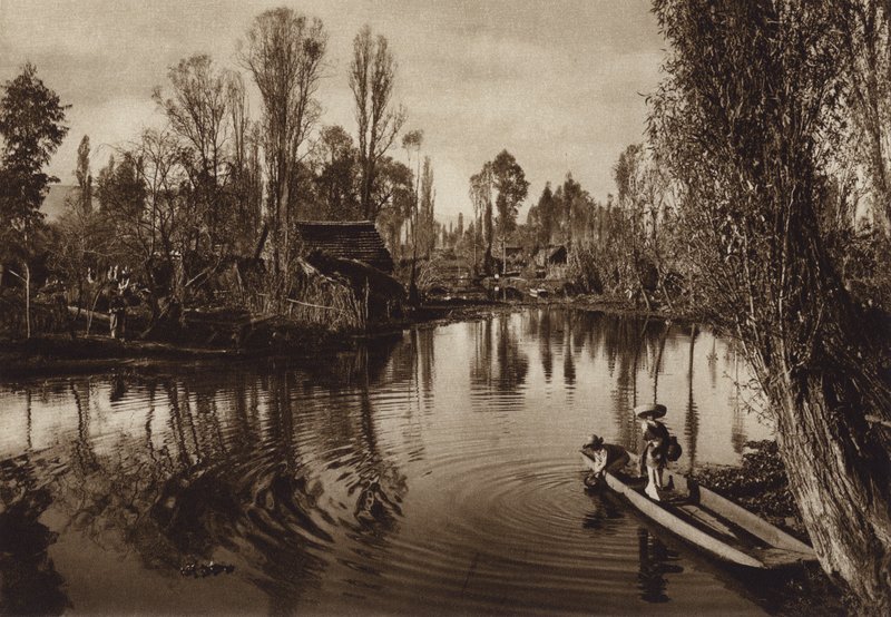 Mexique : Tlahuac (photo n/b) - Hugo Brehme