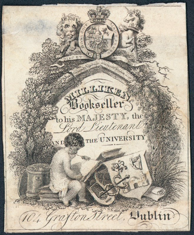 Carte de visite, Milliken - Irish School