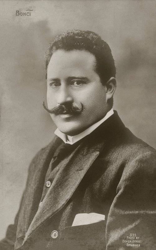 Alessandro Bonci, chanteur d