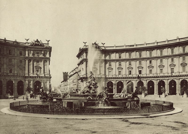 Exèdre ou place des Thermes - Italian Photographer