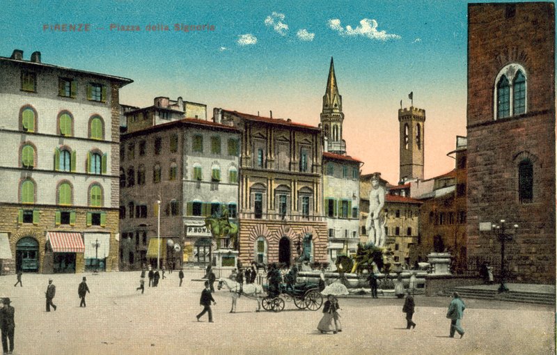 Florence, Piazza Della Signoria - Italian Photographer
