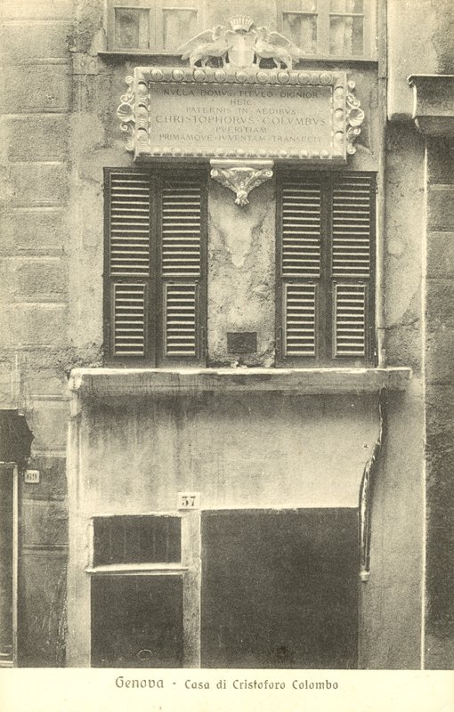 Gênes, Italie, maison de Christophe Colomb - Italian Photographer