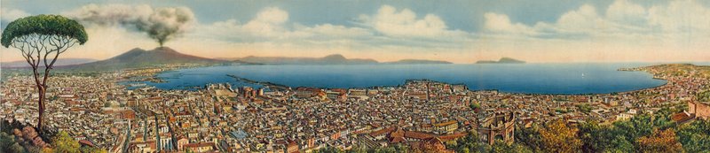 Napoli / Naples : Panorama Generale (photo couleur) - Italian Photographer
