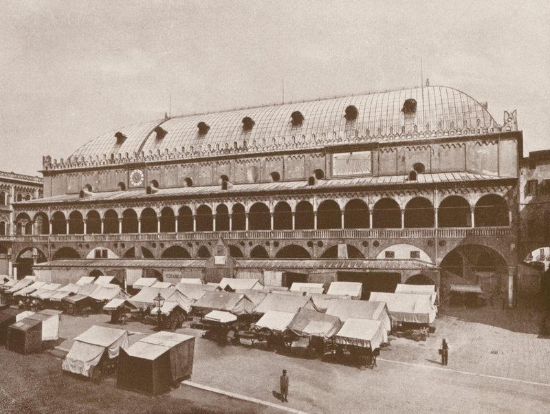 Padoue, Palazzo Della Ragione (photo n/b) - Italian Photographer