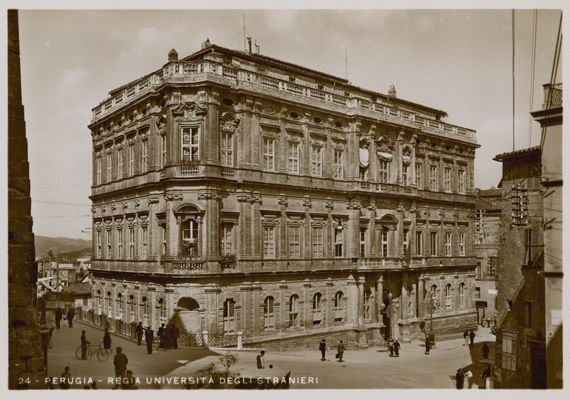 Pérouse, Université pour étrangers, vers 1920 - Italian Photographer