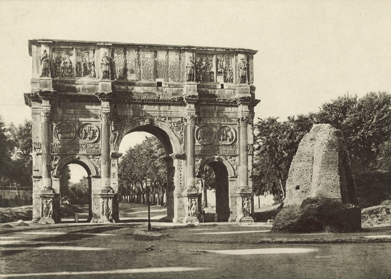 Forum romain, arc de Constantin - Italian Photographer