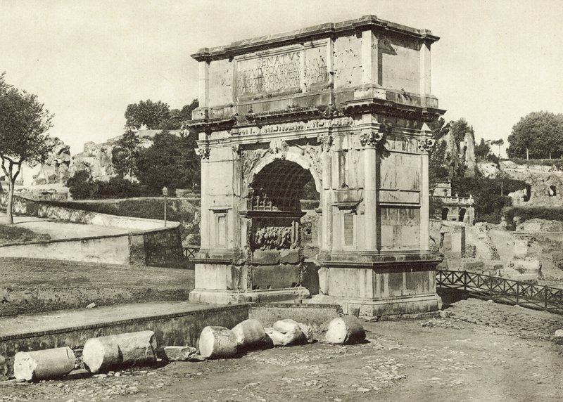 Forum romain, arc de Titus - Italian Photographer
