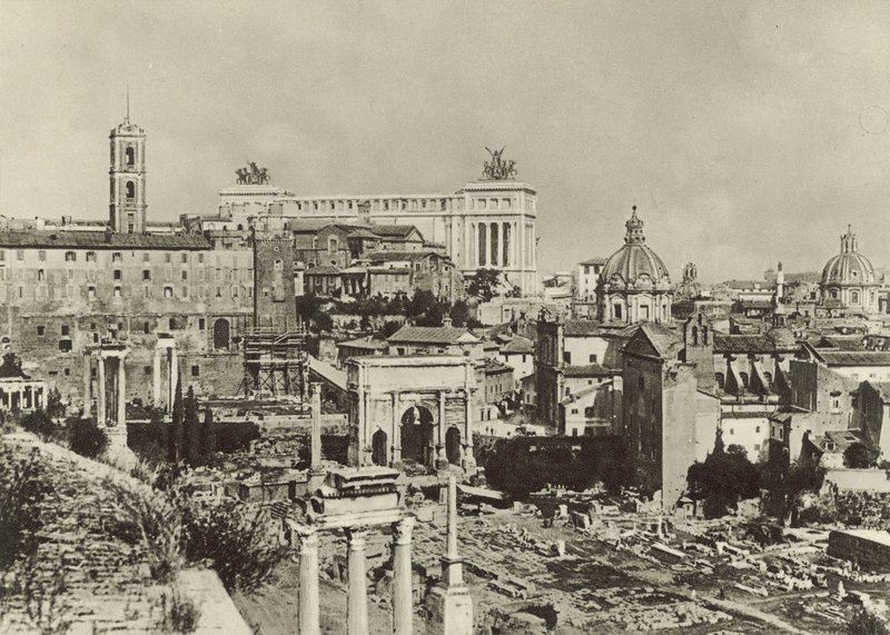 Forum romain, panorama - Italian Photographer