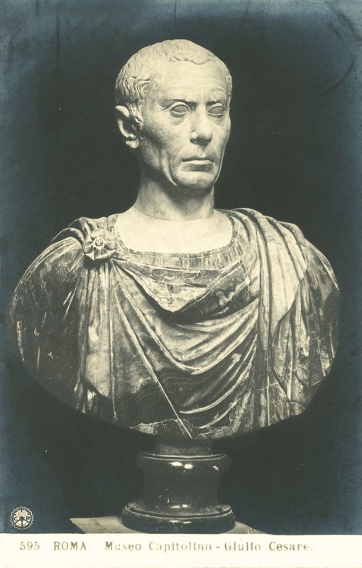 Rome, musée Capitolin, buste, Jules César - Italian Photographer